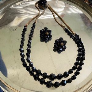 Vintage West Germany Earrings and Necklace